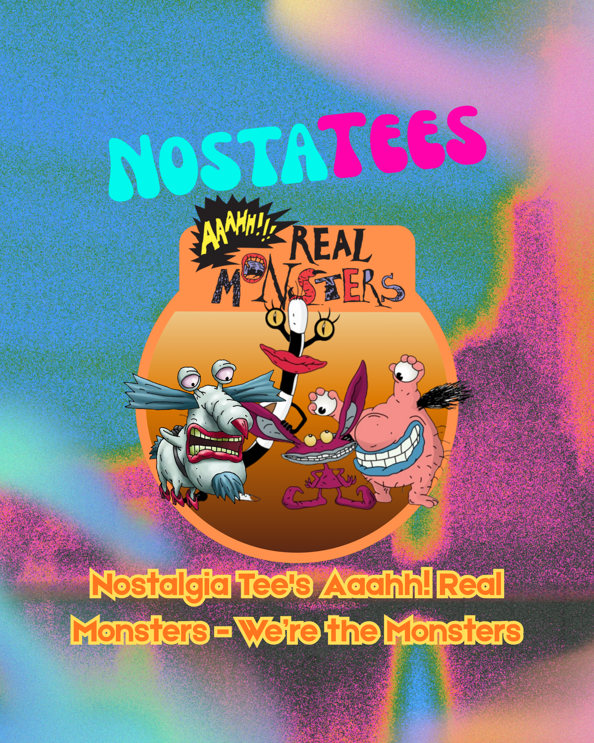 Nostalgia Tee's Aaahh! Real Monsters - We’re the Monsters