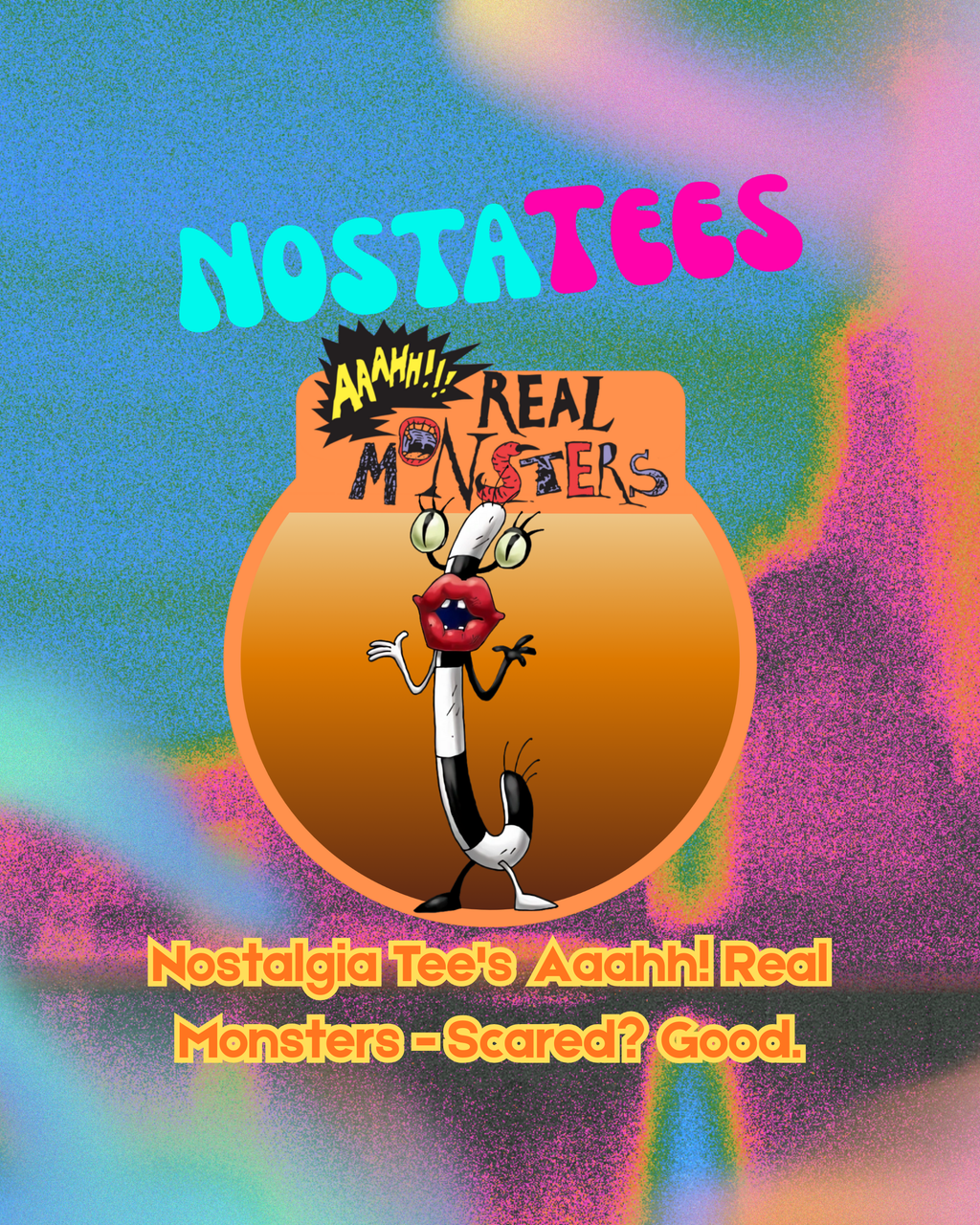Nostalgia Tee's Aaahh! Real Monsters - Scared? Good