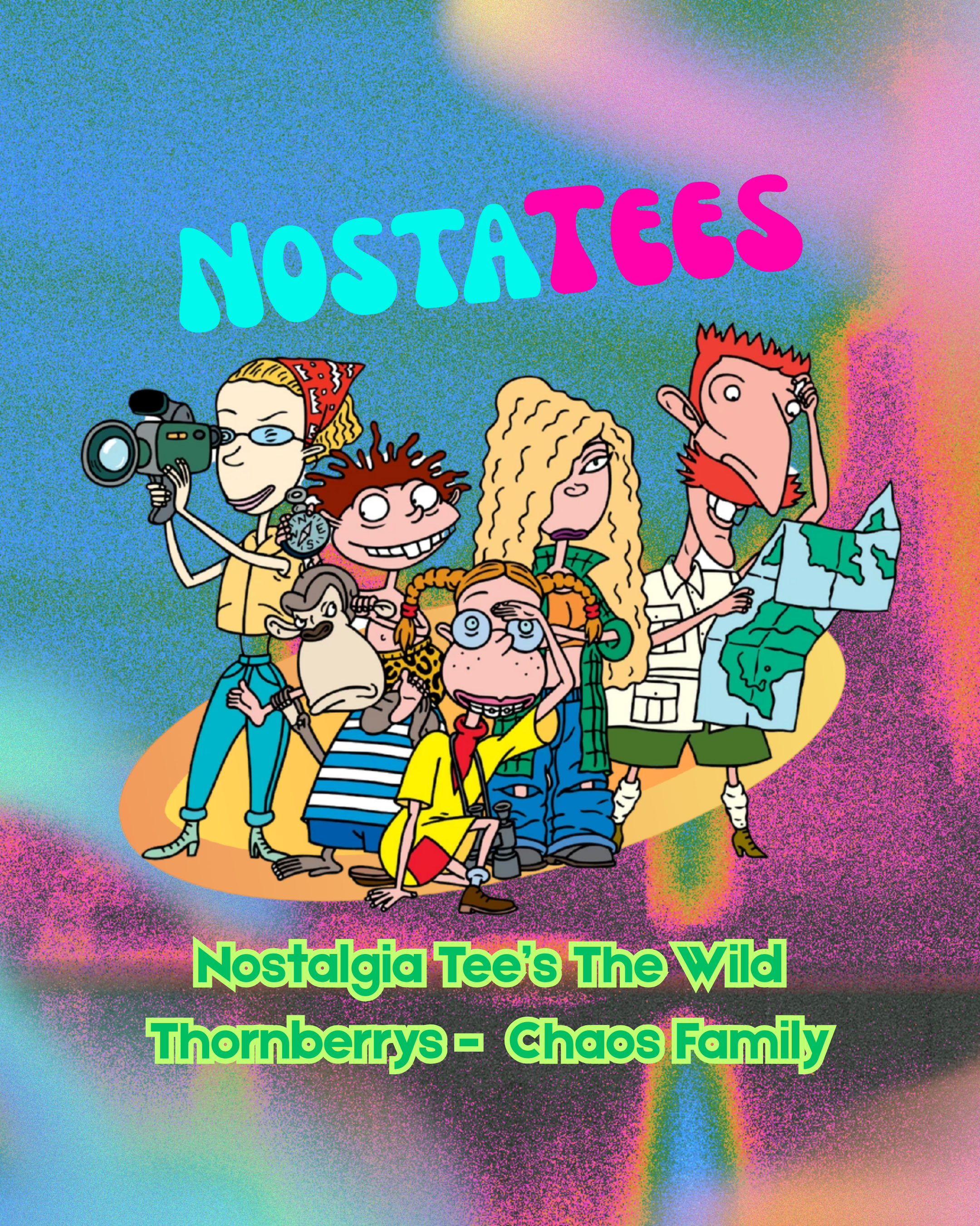 Nostalgia Tee's The Wild Thornberrys - Chaos Family