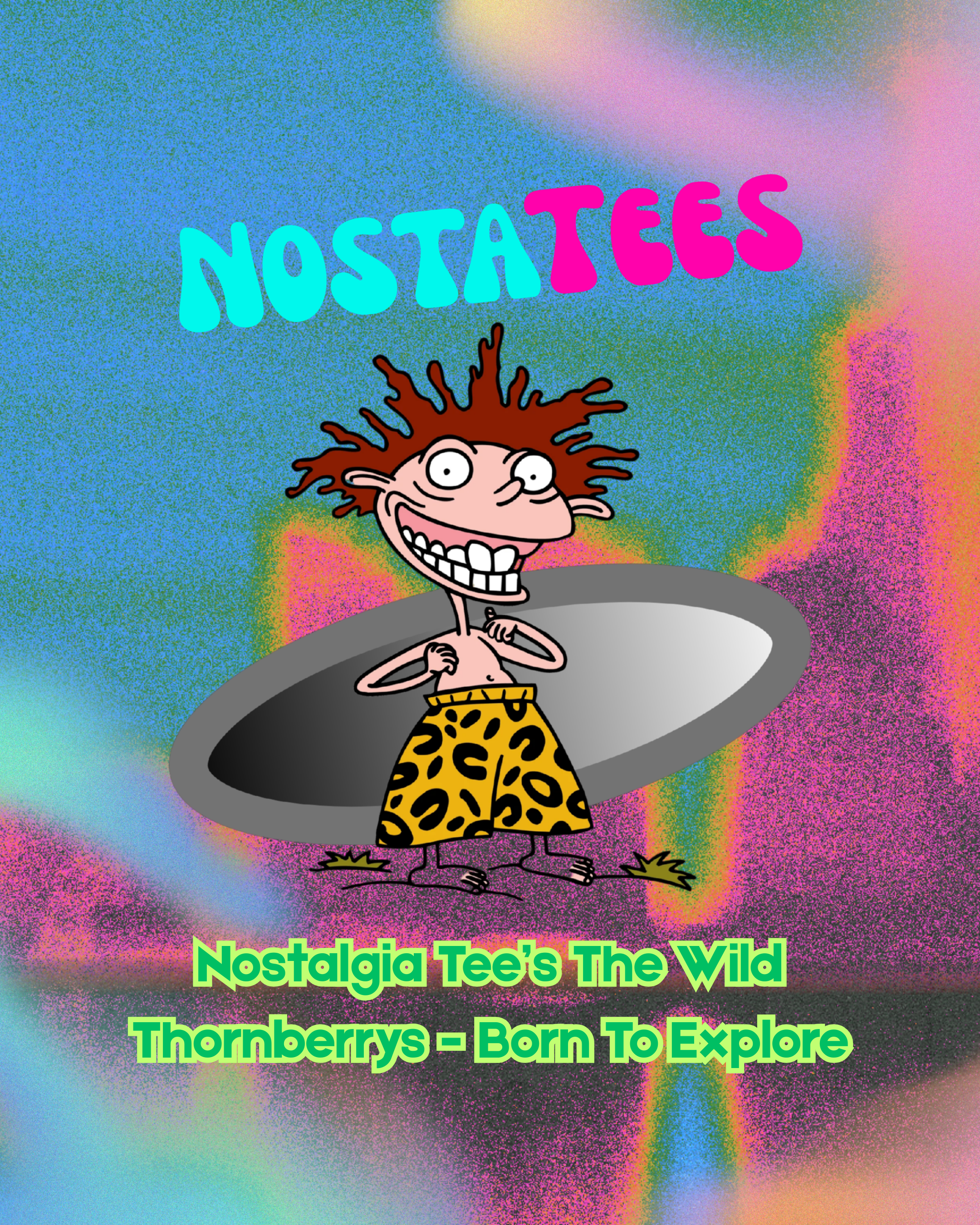 Nostalgia Tee's The Wild Thornberrys - Born to Explore